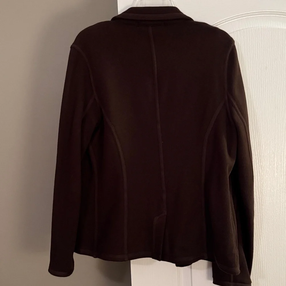 Lauren Ralph Lauren Top & Brown Blazer🐴Bundle - Picture 6 of 8